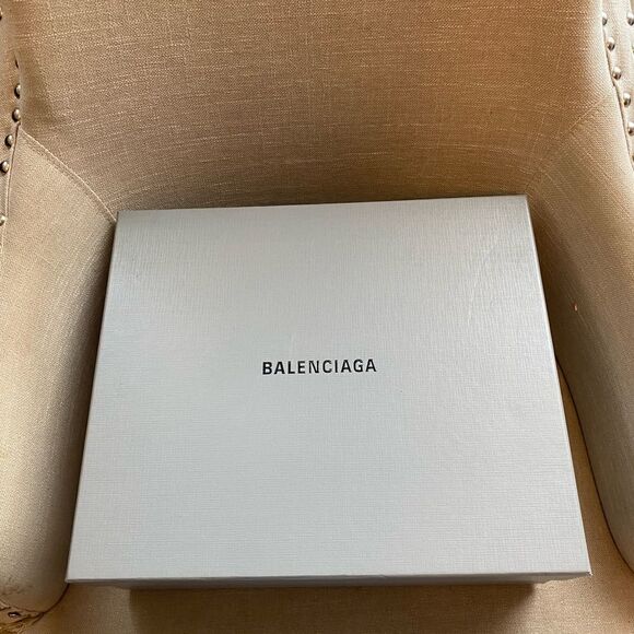 BALENCIAGA Womens Blue Stretch Comfort Round Toe Stiletto Booties - Picture 7 of 13